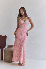 Harmonious Days Maxi Dress Pink