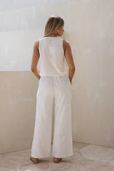 Breathe For You Top White