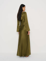 Pike Silk Maxi Dress