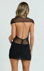 Lioness - Freedom Mini Dress - In Onyx