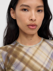 Rene Mesh Knit Dress