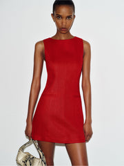 Citron Linen Dress