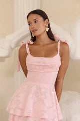 Meadow Of Dreams Maxi Dress Pink