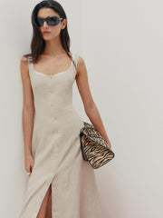 Fraise Linen Dress