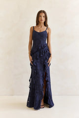 Urban Elegance Maxi Dress Navy