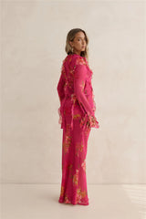 Soft Island Dreams Long Sleeve Top Pink