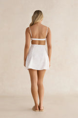 Truth Untold Mini Dress White