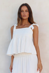 In The Highlight Top White