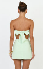 Robyn Top - Bandana Tie Back Top in Sage