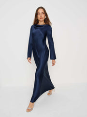 Pike Silk Maxi Dress