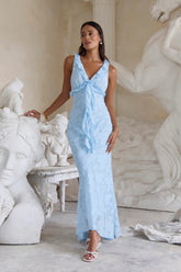 Letters To You Maxi Dress Blue