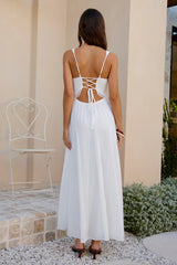 Villa Nova Maxi Dress White