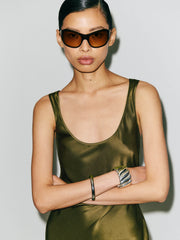 Petites Pamela Silk Dress