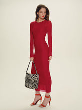 Rene Mesh Knit Dress