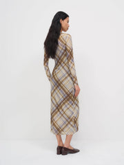 Rene Mesh Knit Dress