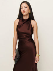 Casette Silk Dress