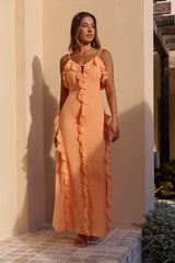 Cool With You Maxi Dress Orange