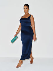 Ambre Silk Dress Es