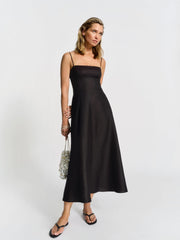 Monette Linen Dress