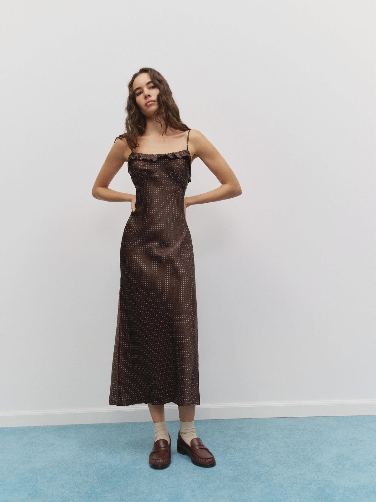 Aribella Silk Dress