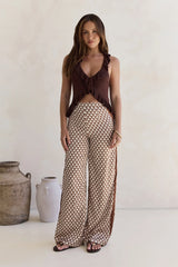 Stolen Romance Top Brown