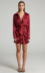 Runaway The Label - Ruby Rose Dress - In Cherry