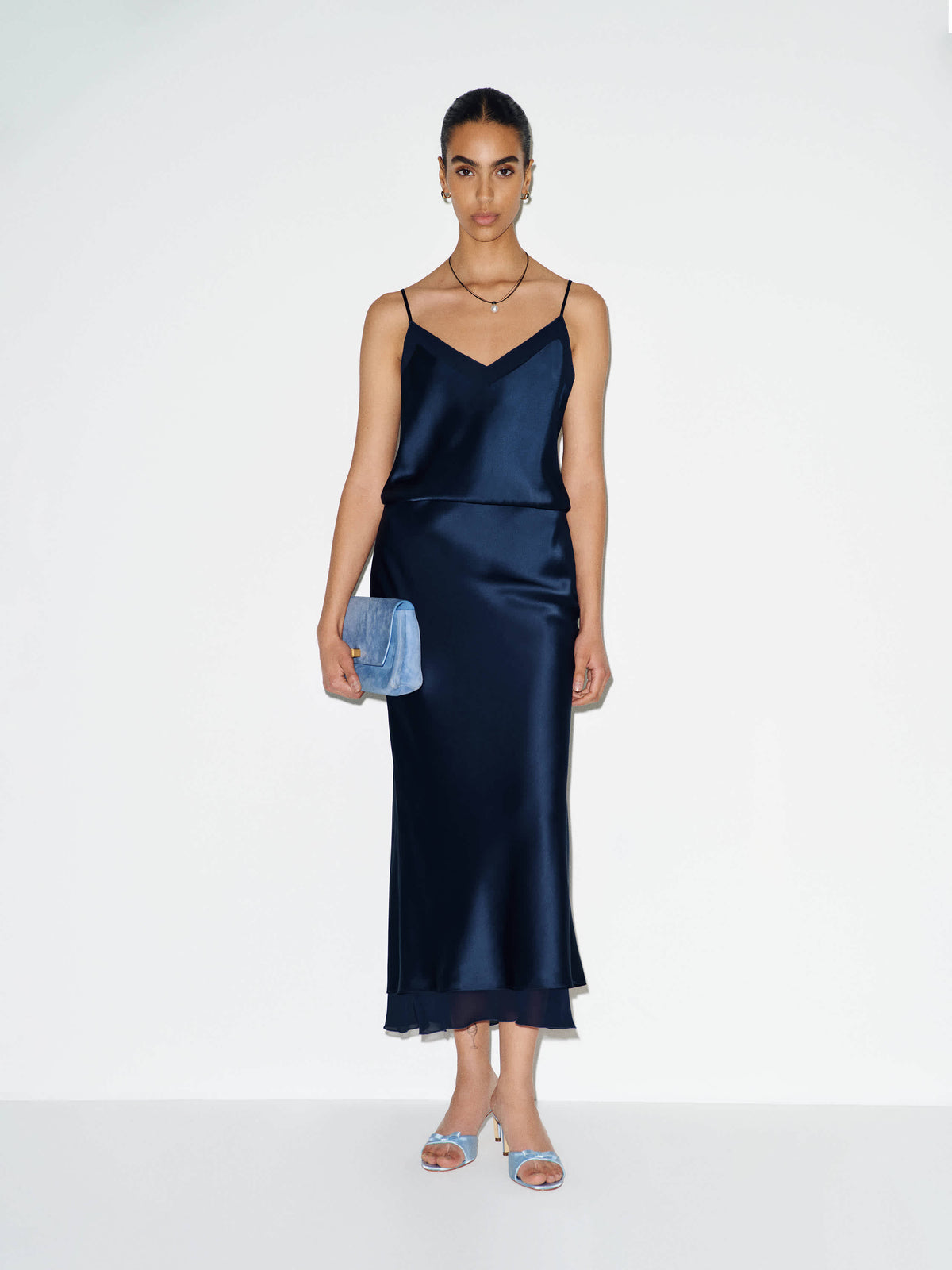 Kelsa Silk Dress
