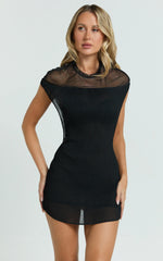 Lioness - Freedom Mini Dress - In Onyx