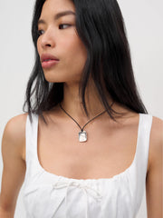 Petites Balia Linen Dress