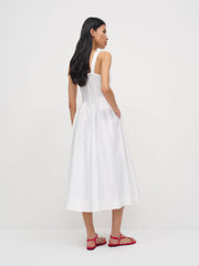 Petites Balia Linen Dress