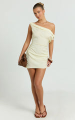 Lioness - Sweetheart Mini Dress - In Butter
