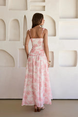 In Your Heart Maxi Dress Pink
