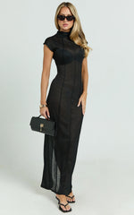 Lioness - Refined Maxi Dress - In Onyx
