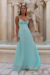 Better Days Plisse Maxi Dress Mint
