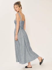 Petites Balia Linen Dress