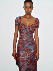 Lisbon Mesh Knit Dress