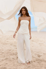 Laidback Lover Strapless Set Cream